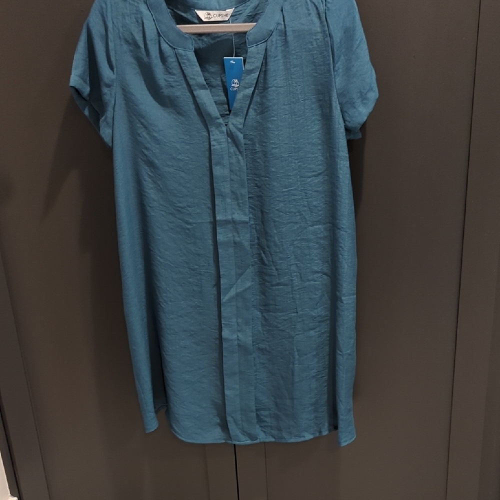 Cupshe Blue Swim Cover-up